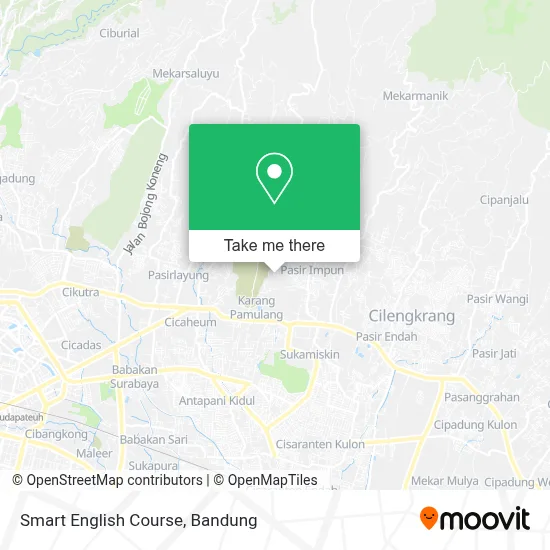 Smart English Course map