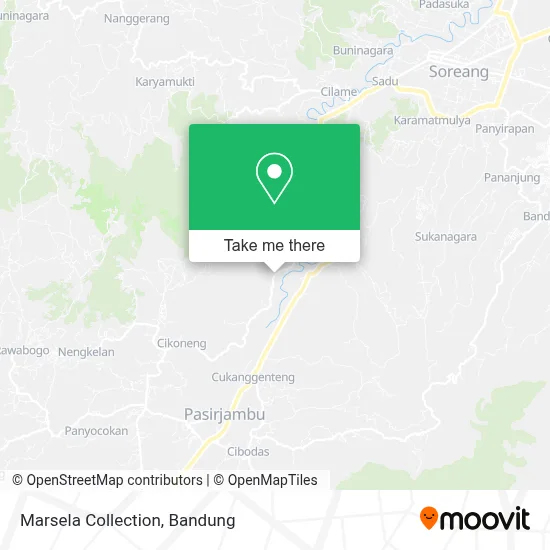Marsela Collection map