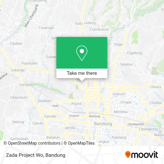 Zada Project Wo map