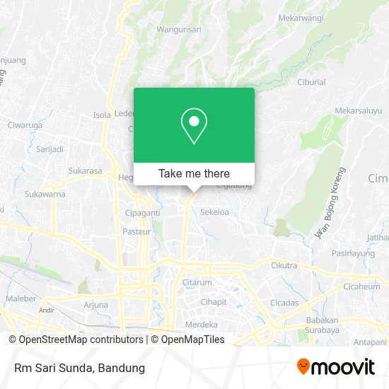 Rm Sari Sunda map