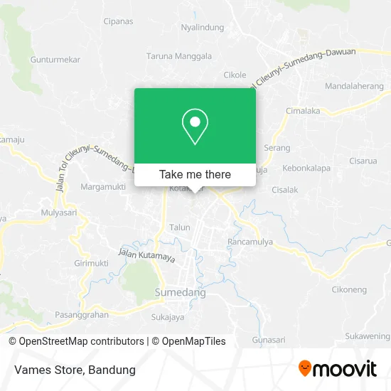 Vames Store map