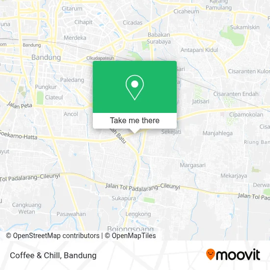 Coffee & Chill map