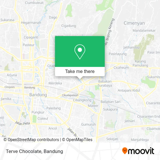 Terve Chocolate map