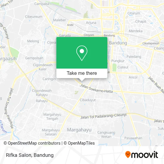 Rifka Salon map