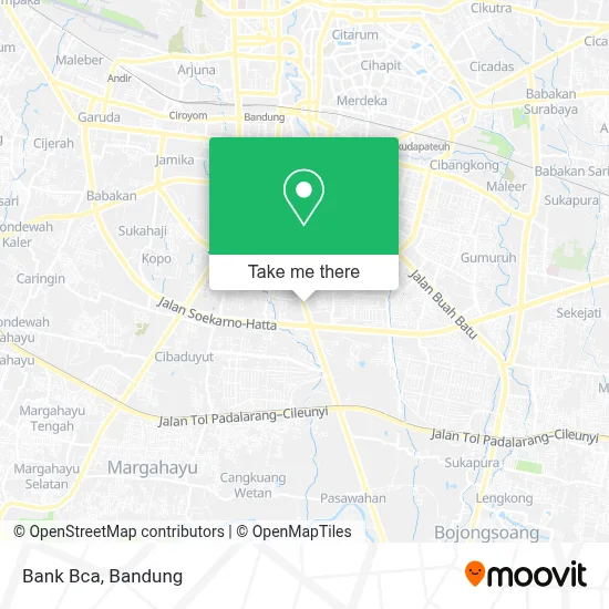 Bank Bca map