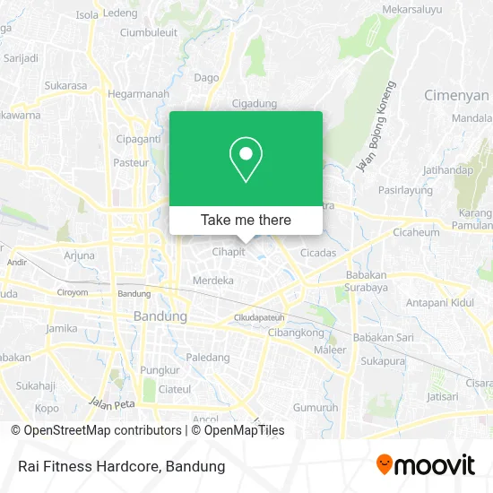 Rai Fitness Hardcore map
