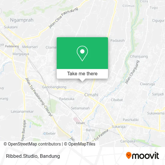 Ribbed.Studio map