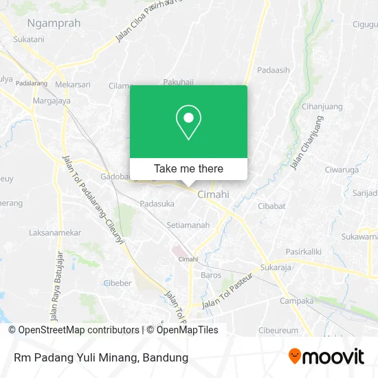Rm Padang Yuli Minang map