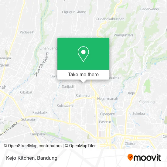 Kejo Kitchen map