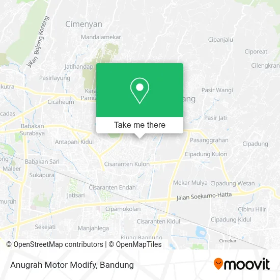Anugrah Motor Modify map
