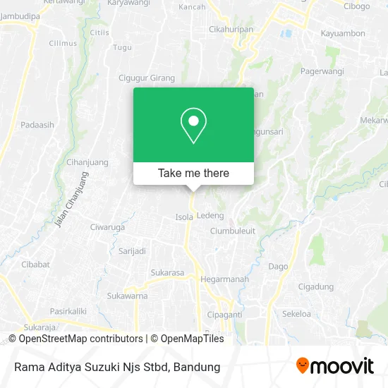 Rama Aditya Suzuki Njs Stbd map