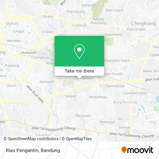 Rias Pengantin map