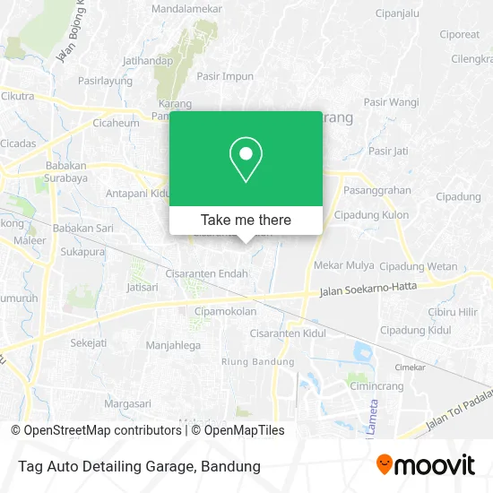 Tag Auto Detailing Garage map