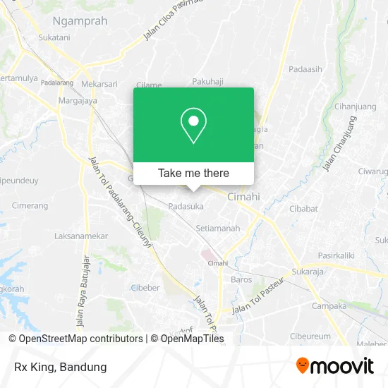 Rx King map