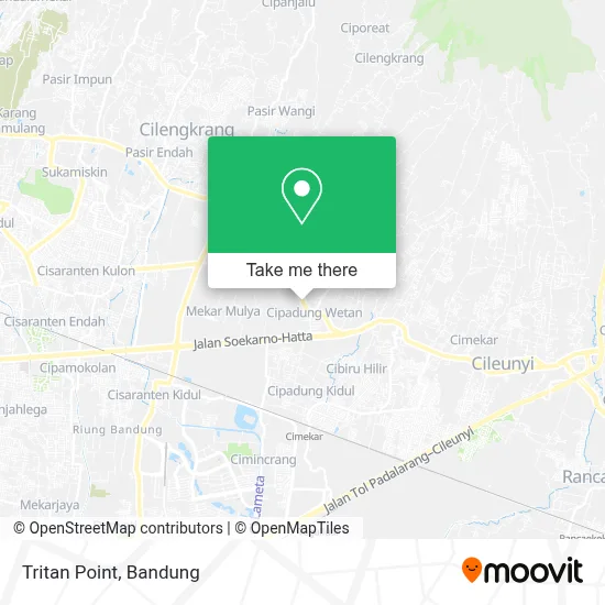 Tritan Point map