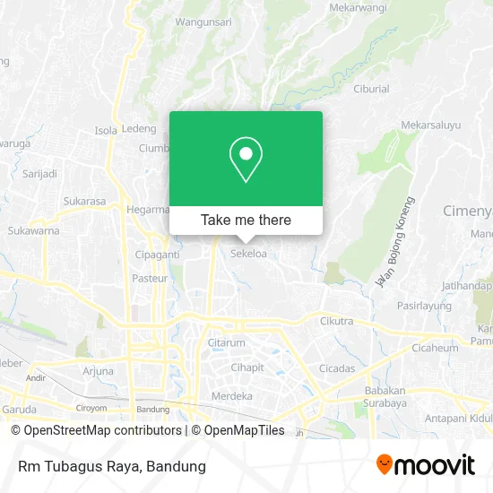 Rm Tubagus Raya map