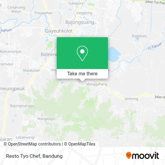Resto Tyo Chef map