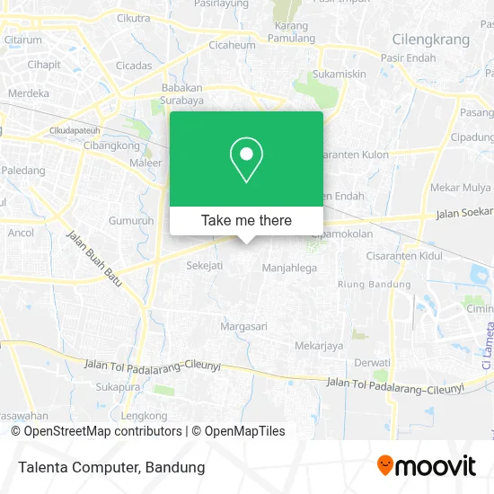 Talenta Computer map