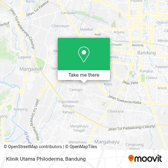 Klinik Utama Philoderma map