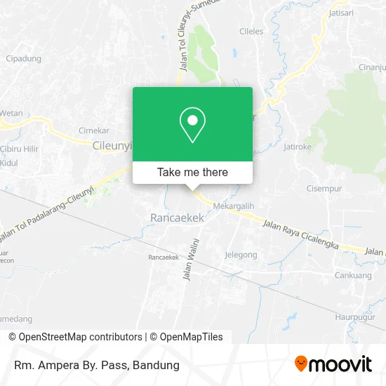 Rm. Ampera By. Pass map