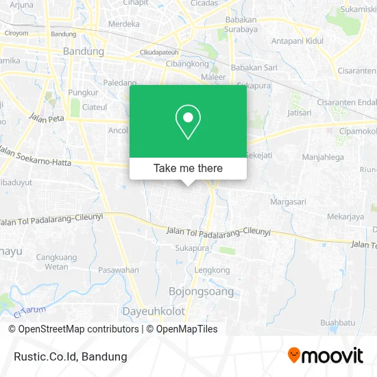 Rustic.Co.Id map