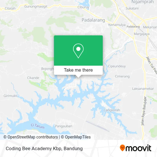 Coding Bee Academy Kbp map
