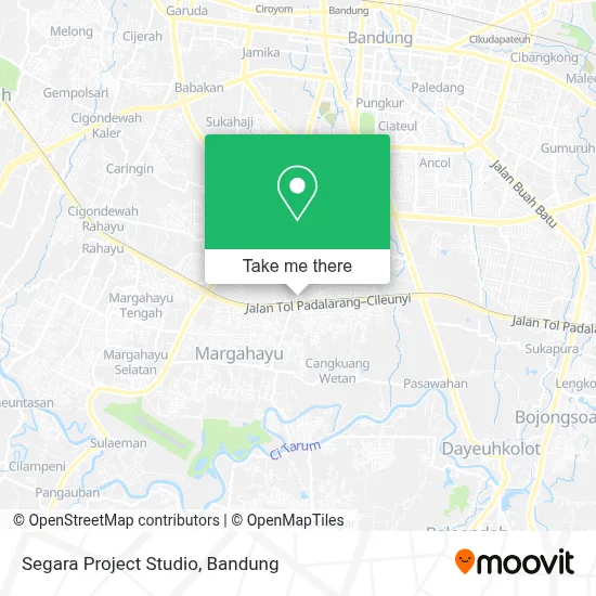 Segara Project Studio map