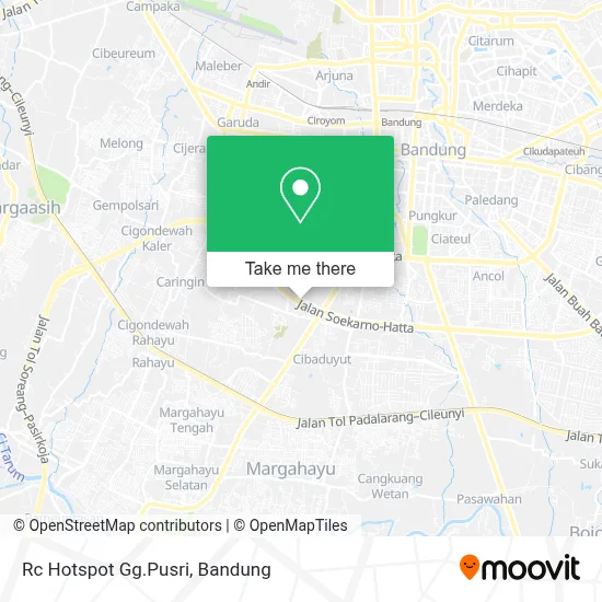 Rc Hotspot Gg.Pusri map