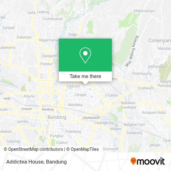 Addictea House map