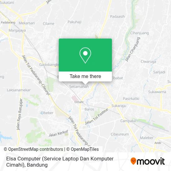 Elsa Computer (Service Laptop Dan Komputer Cimahi) map