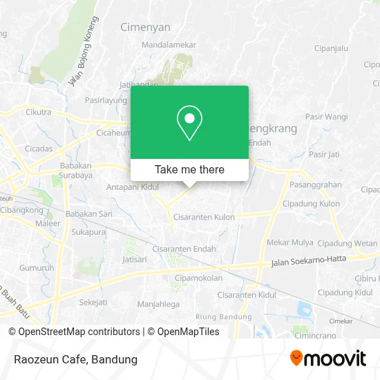 Raozeun Cafe map