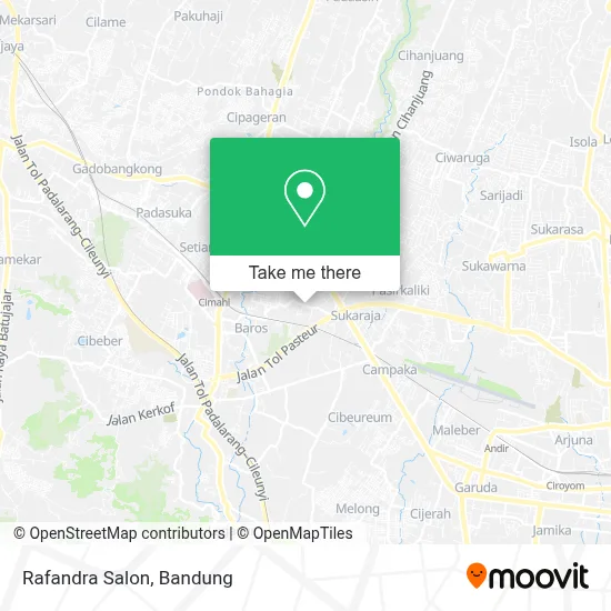 Rafandra Salon map