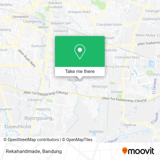 Rekahandmade map