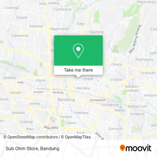 Sub Ohm Store map