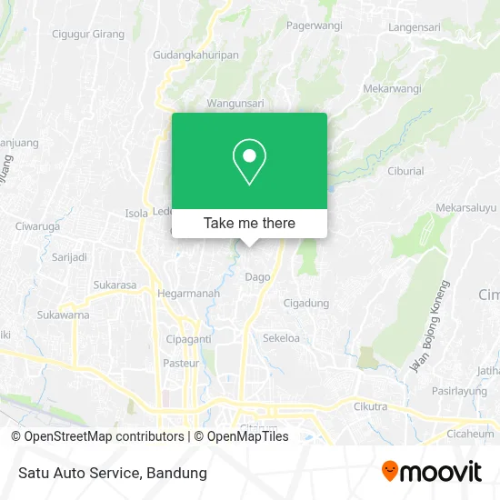Satu Auto Service map