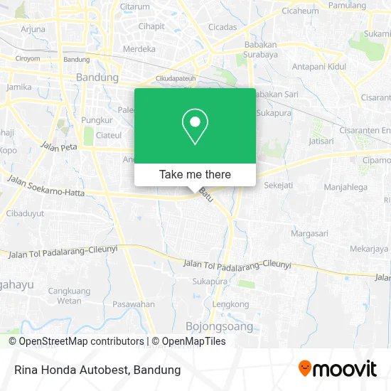 Rina Honda Autobest map