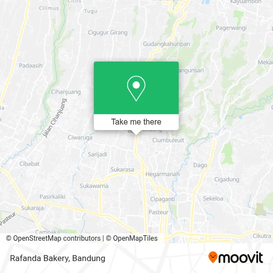 Rafanda Bakery map