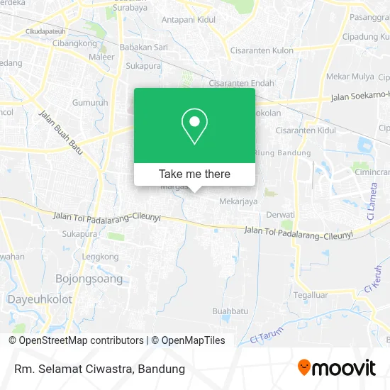Rm. Selamat Ciwastra map