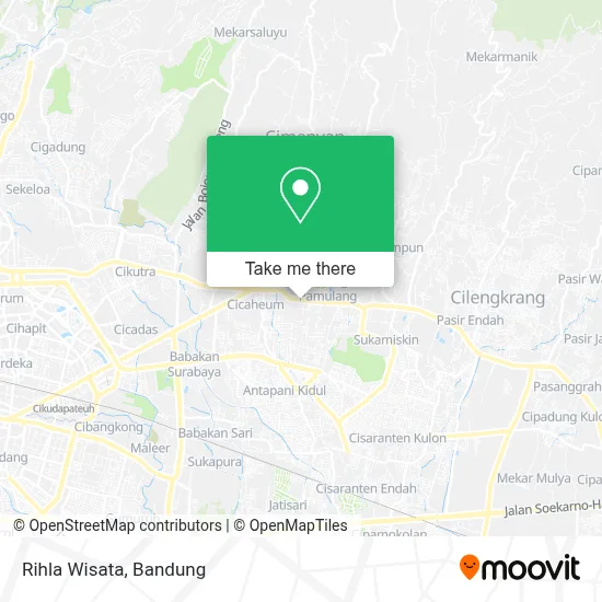 Rihla Wisata map