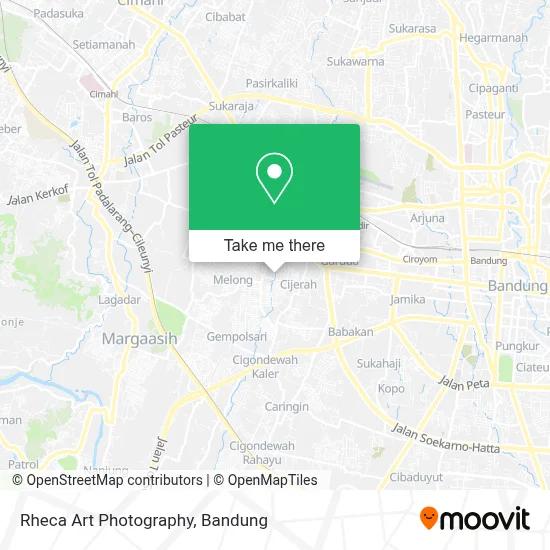 Rheca Art Photography map
