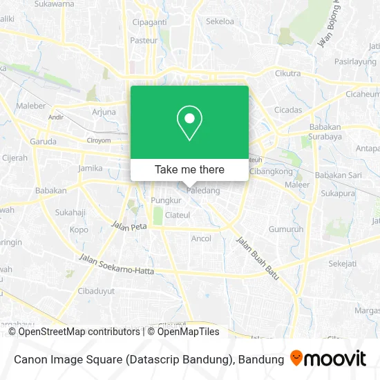 Canon Image Square (Datascrip Bandung) map