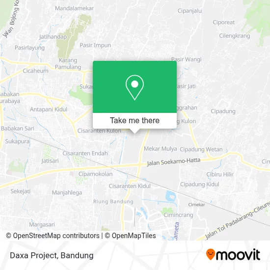 Daxa Project map