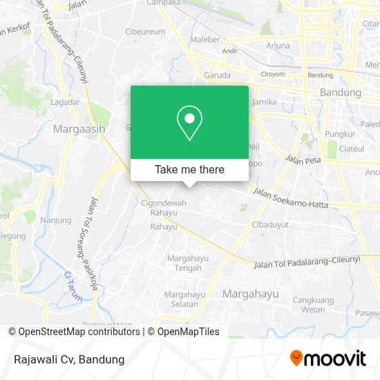 Rajawali Cv map