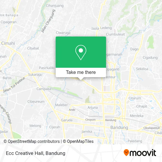 Ecc Creative Hall map