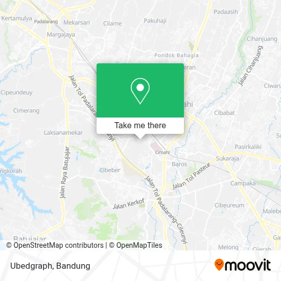 Ubedgraph map