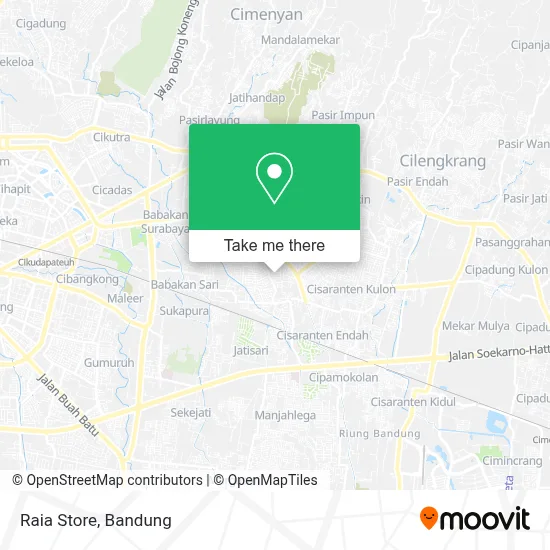 Raia Store map