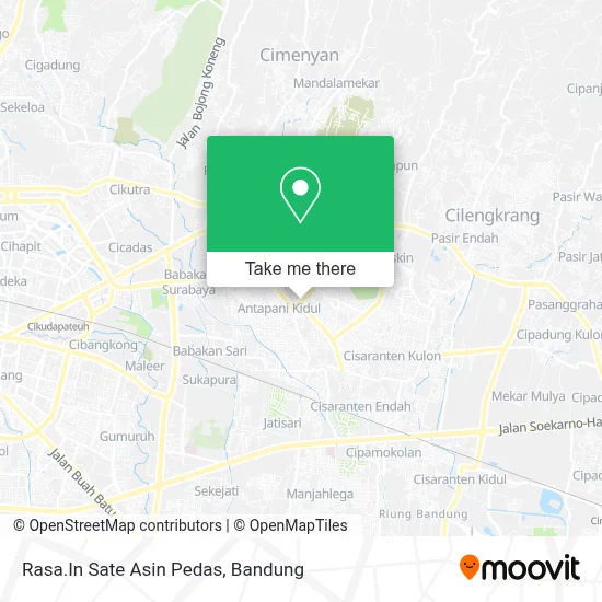 Rasa.In Sate Asin Pedas map