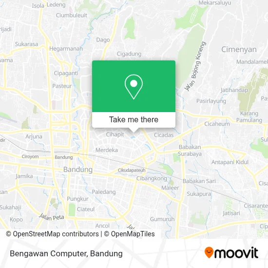Bengawan Computer map