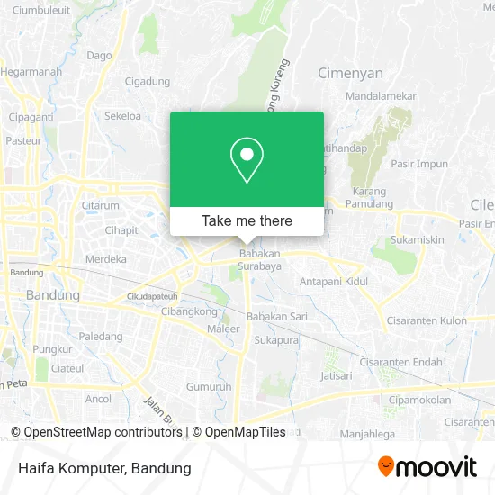 Haifa Komputer map