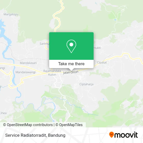 Service Radiatorradit map